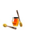 Prepara Honey Dipper, 6.4x1.4x0.6in, Yellow view 3