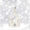 YOVECATHOU Crown Creative Metal Cake Topper Accessory For Wedding Party Special Event Wedding Birthday Baby Shower Decorations Silver view 2
