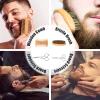 Valentine's Day Beard Care Kit for Men, LIONMANE Beard Grooming Kit- Beard Balm, Beard Wash & Oil,Comb, Brush, Scissors, Hair Thinning Comb, Anniversary Birthday Gifts for Husband/Boyfriend/Dad/Him view 4