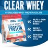Applied Nutrition Clear Whey Isolate - Whey Protein Isolate, Refreshing High Protein Powder, Fruit Juice Style Flavours (Cranberry & Pomegranate) (875g - 35 Servings) view 3