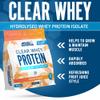 Applied Nutrition Clear Whey Isolate - Whey Protein Isolate, Refreshing High Protein Powder, Fruit Juice Style Flavours (Orange Squash) (875g - 35 Servings) view 3