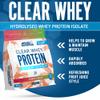 Applied Nutrition Clear Whey Isolate - Whey Protein Isolate, Refreshing High Protein Powder, Fruit Juice Style Flavours (Cherry & Apple) (875g - 35 Servings) view 3