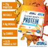 Applied Nutrition Clear Whey Isolate - Whey Protein Isolate, Refreshing High Protein Powder, Fruit Juice Style Flavours (Grapefruit) (875g - 35 Servings) view 2