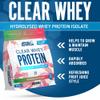 Applied Nutrition Clear Whey Isolate - Whey Protein Isolate, Refreshing High Protein Powder, Fruit Juice Style Flavours (Watermelon) (875g - 35 Servings) view 3