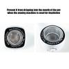 100pcs Wax Warmer Collars, Universal Waxing Protective Collars Ring for Wax Heater Pot Warmer Waxing Machine Heater Collars Hard Wax Paper Rings to Prevents Spills (50pcs Round + 50pcs Quadrate) view 2