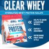 Applied Nutrition Clear Whey Isolate - Whey Protein Isolate, Refreshing High Protein Powder, Fruit Juice Style Flavours (Strawberry & Raspberry) (875g - 35 Servings) view 3