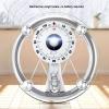 BGHHV Scales for Body Weight Stones And Pounds, Scales for Body Weight Analog with Non-Slip Tempered Glass, Up To 264 Lbs(120Kg), Easy To Read, Battery Free view 4