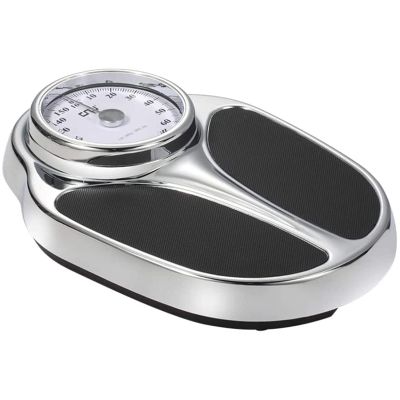 BGHHV Analog Scales for Body Weight, Rotating Dial, 353 LB Capacity, Sturdy Cold Rolled Steel Platform, Anti-Slip Surface, Classic Design