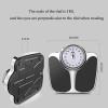 BGHHV Analog Scales for Body Weight, Rotating Dial, 353 LB Capacity, Sturdy Cold Rolled Steel Platform, Anti-Slip Surface, Classic Design view 3