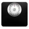 BGHHV Weight Scales for People Bathroom Scale, Easy to Read Analogue Dial, Sturdy Cold Rolled Steel Platform, Weigh up to 150 kg, No Buttons or Batteries,Black view 1