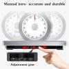 BGHHV Weight Scales for People Bathroom Scale, Easy to Read Analogue Dial, Sturdy Cold Rolled Steel Platform, Weigh up to 150 kg, No Buttons or Batteries,Black view 2