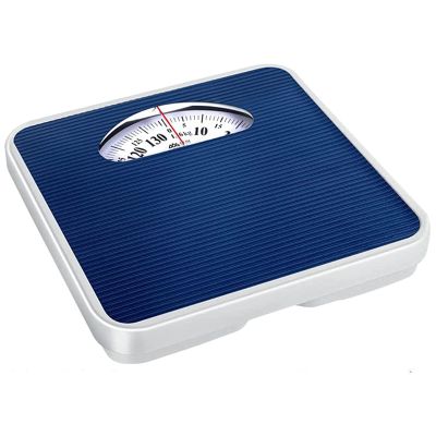 BGHHV Analogue Bathroom Scales - up to 300lbs - Retro Design Vintage - Mechanical Persons Scales with Sturdy Non-Slip Platform Mechanical Scales No Batteries