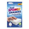 HOMESHOPA Sponge, 12 Pack Multi-Surface Cleaning Sponges for Walls, Kitchen, Bathroom & Shoes, Removes Marks & Stains with Water Only view 2
