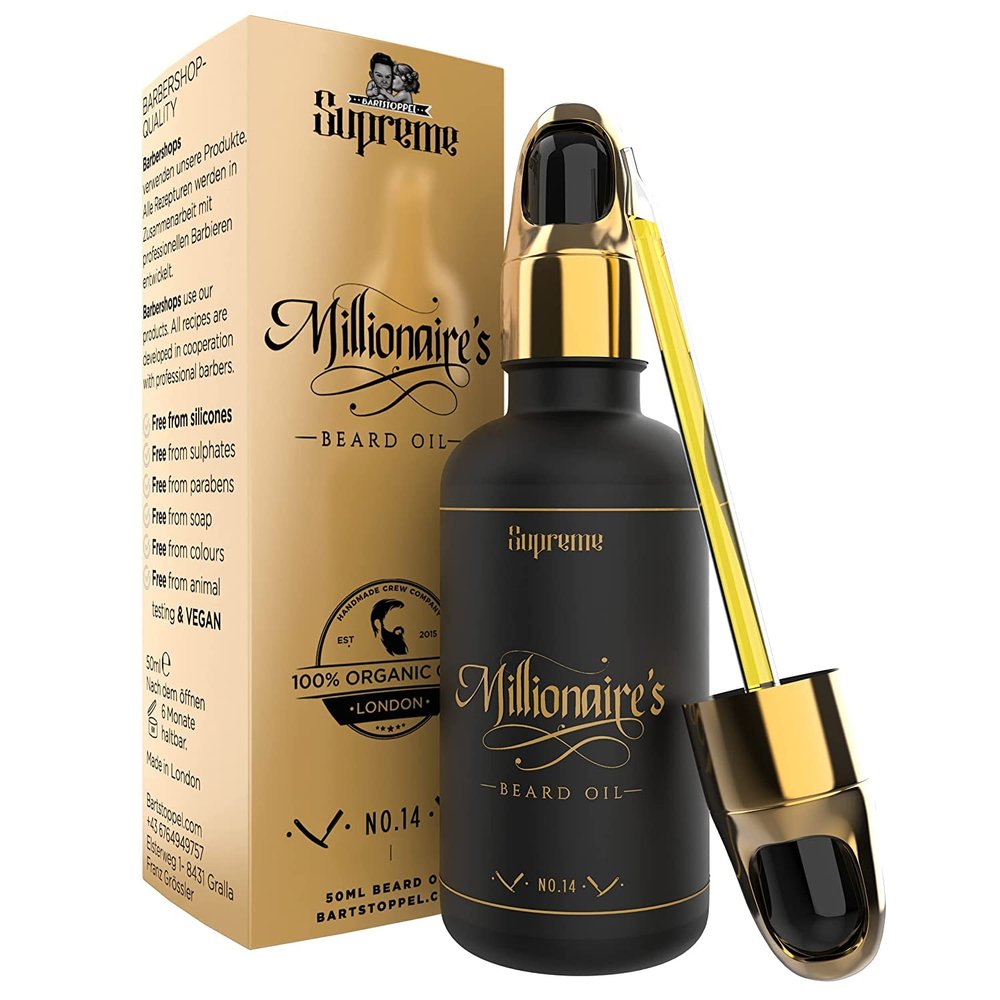 Beard Oil Inspired by Million | Perfume Handmade in Britain | Warm & Spicy | Bartstoppel Barbershop | Men's Gift