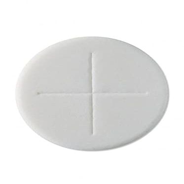 Priests Gluten Free Bread / Wafer / Hosts - Pack 10 - 2 3/4"