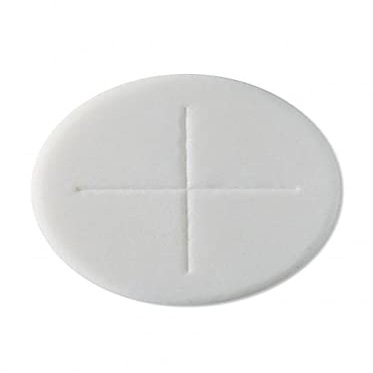 Priests Gluten Free Bread / Wafer / Hosts - Pack 10 - 2 3/4"
