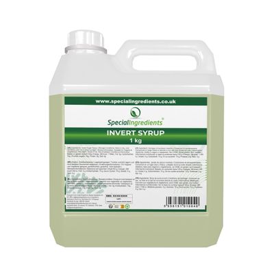 Invert Syrup (Inverted Sugar Syrup) 1kg Premium Quality Non-GMO, Gluten Free Recyclable Container