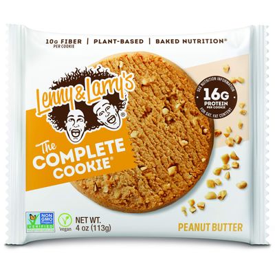 Lenny & Larry's Peanut Butter The Complete Cookie, 113g, Pack of 12