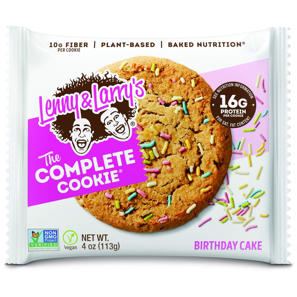 Lenny & Larry's Birthday Cake The Complete Cookie, 113g, Pack of 12