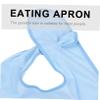 1pc Adult Bib Mens Large Shirts Silicon Bib Washable s for Adults Food Catcher Reusable Elderly s Apron House Dresses for Elderly Portable Anti-spill Man view 4