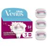Gillette Venus Comfortglide Sugarberry plus Olay Women's Razor Blade Refills, Pack of 3, 5 blades for a smooth, close shave that lasts view 1