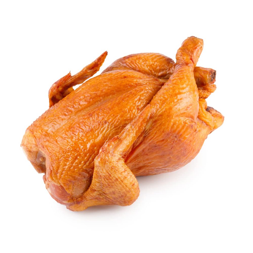 Freshly Frozen Whole Smoked Chicken | Pre-Cooked and Flavor-Infused (Approx. 900gr)