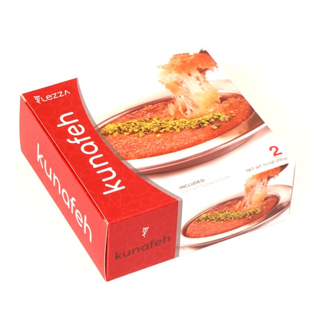 Frozen Lezza Kunafah/Kunefe 3 Pack | Traditional Middle Eastern Dessert | Ready to Bake Frozen Sweets
