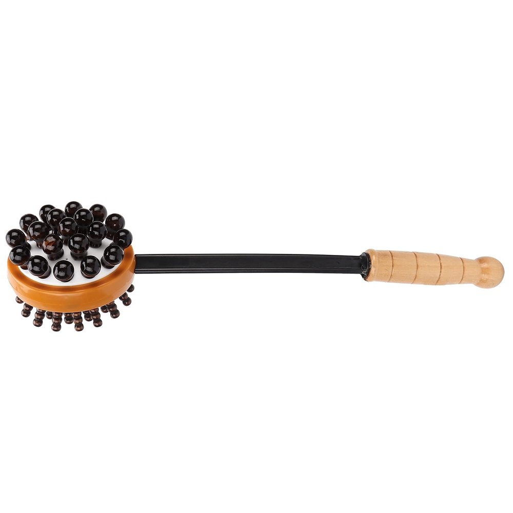 Back Scalp Massager, Body Massage Hammer Tool 16.1 X 3.9in Long Handheld Hammer Handheld Massage Hammer Massage Hammer Stick for Home Office