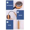 Back Scalp Massager, Body Massage Hammer Tool 16.1 X 3.9in Long Handheld Hammer Handheld Massage Hammer Massage Hammer Stick for Home Office view 4