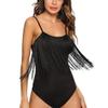 HDZHI Women's Baby Dolls, Chemises & Negligees Women's Sexy Siamese Underwear-Black_M view 1
