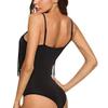 HDZHI Women's Baby Dolls, Chemises & Negligees Women's Sexy Siamese Underwear-Black_M view 3