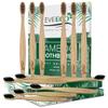 48 Count (4 Boxes of 12) Bamboo Toothbrush I Soft Bristles Best for Sensitive Gums I Charcoal I Vegan I Natural Wood I BPA Fee I Recyclable I Compostable I Biodegradable | Environmentally Friendly view 1