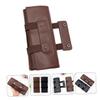 Haircut Storage Bag Barber Scissor Belt Haircut Scissors Bag Tool Belt Salon Scissor Barber Waist Bag Leather Waist Bag Salon Scissor Pouch Pu Leather Toolbox Multipurpose view 4