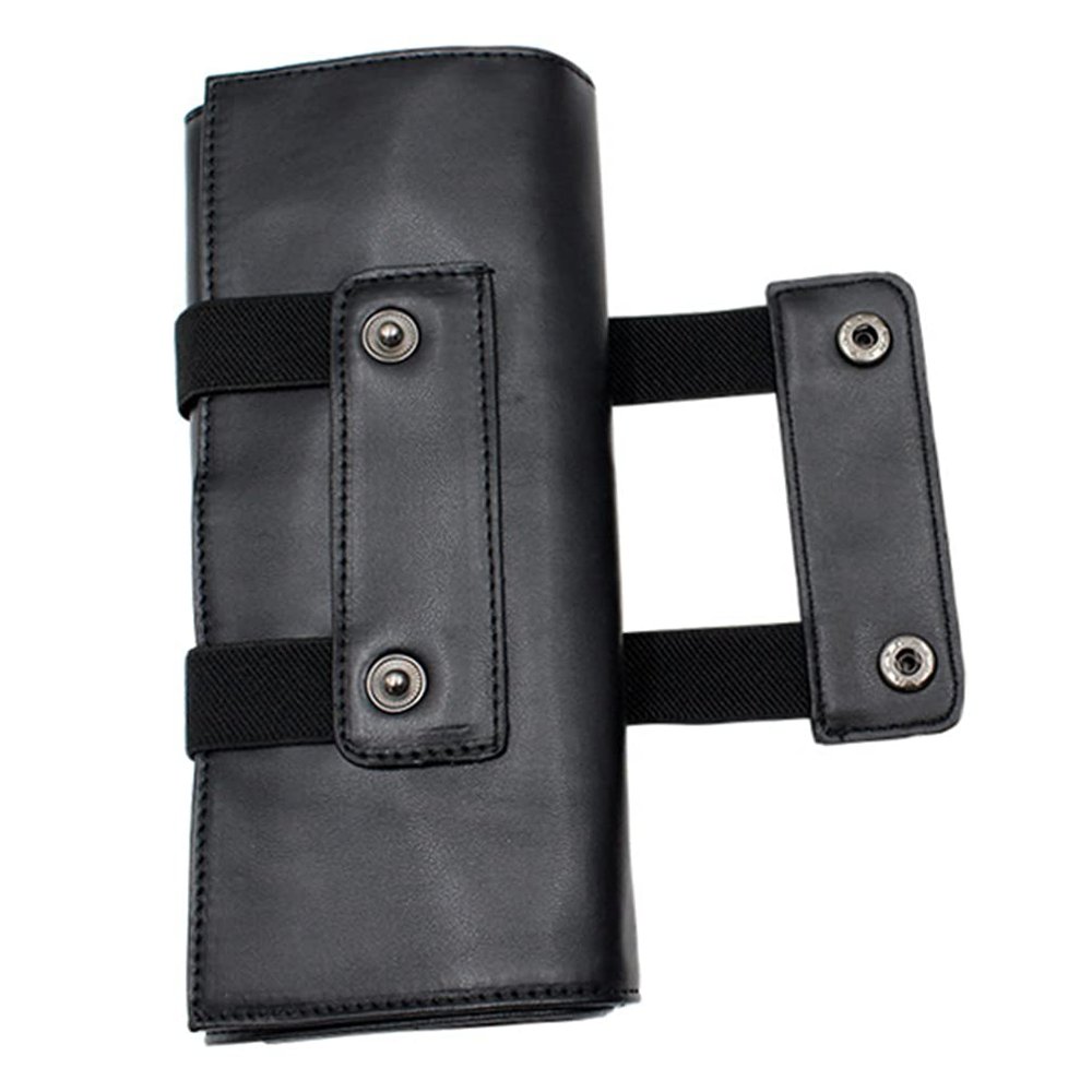 Haircut Storage Bag Haircut Scissors Bag Salon Scissor Hair Scissor Case Leather Scissor Pouch Barber Scissor Belt Hairdressing Waist Bag Modeling Pu Leather Handbag