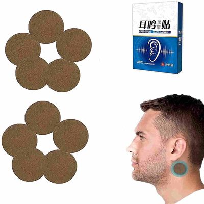 10/20/30pcs Tinnitus Patch, Tinnitus Relief Treatment Ear Patch, Tinnitus Treatment Patch for Ear Pain Protect Hearing Loss Sticker, Natural Herb Plant Plaster Improve Listening (30pcs)
