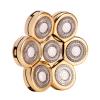 7 Heads Electric Shaver Blades, Floating Washable Blade Electric Razor Shaver Head Replacement For Men(Gold) view 1