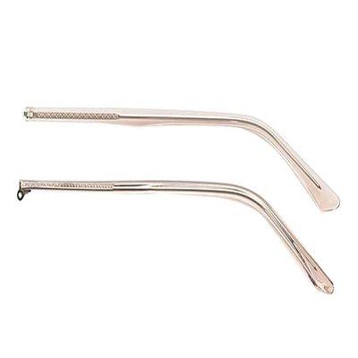 1 Pair Glasses Replacement Temples Eyeglasses Temples Eyewear Legs, Rose Gold