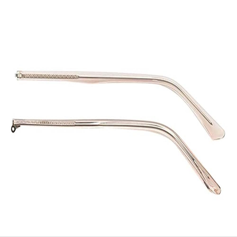 1 Pair Glasses Replacement Temples Eyeglasses Temples Eyewear Legs, Rose Gold