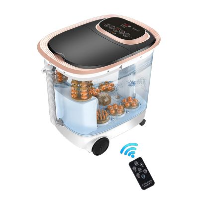 FUFU Massager, Electric Foot Bath, 6 Automatic Massage Rollers, Pedicure Kit and Infrared Heater To Relieve Foot Pain