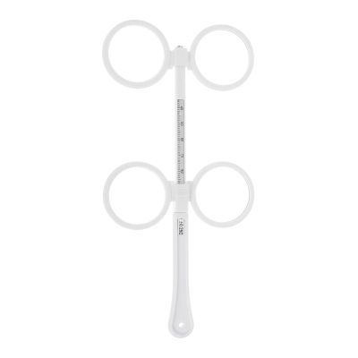 iplusmile 25 Adjust Optical Flipper Optometry Plastic Flip Trial Lens 2 Lens PD Scale