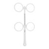 iplusmile 25 Adjust Optical Flipper Optometry Plastic Flip Trial Lens 2 Lens PD Scale view 1