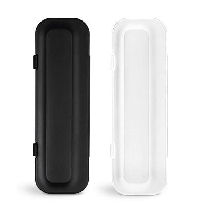 2 Pcs Electric Toothbrush Case Toothbrush Travel Case Portable Toothbrush Holder Thermoplastic Shell Durable Environmentally Friendly Storage Case for Hiking Camping Travel White Black