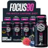 FOCUS90 Caffeine Shot - by Soccer Supplement - 200mg Caffeine, 60ml Pre Workout Shot, Great Tasting Berry Flavour, Informed Sport Tested view 1