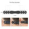 5pc Strap Hook for s,3 Gear Adjustable Extension Strap for Relieving Long-time Wearing Ears Pressure&Pain Fixer Holder-United States,White view 4