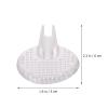 minkissy 8Pairs Silicone Thong Sandal Flip Gel Cushions Pad for Thong Sandal Flip Flop Gel Inserts Guards Insoles Shoes Grip Pads view 4