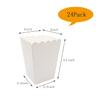 White Popcorn Boxes for Party, Pack of 24. view 2