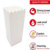 White Popcorn Boxes for Party, Pack of 24. view 4