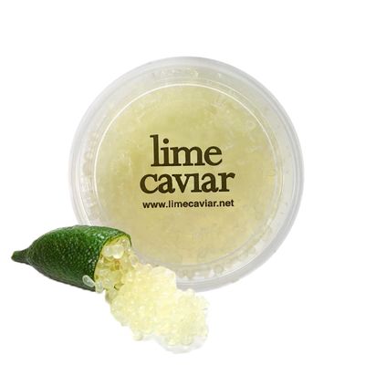 Australian Finger Lime Pearls - Chartreuse (Frozen) 45g