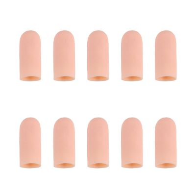 10 Pcs Toe Straightener Bunion Corrector Quickly Alleviating Pain After Yoga and Sports Activities Close Your Mouth Bright Flesh SEBS