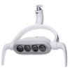 Dental Mouth Light, Dental LED Oral Exam Light, 4 LED Dental Oral Light Lamp, Adjustable LED Lightless Surgical Oral Exam Lamp for Dental Chair, 22mm / 26mm